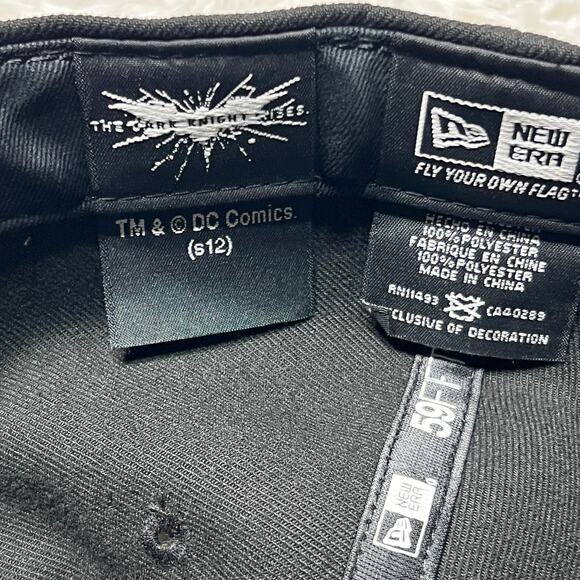 NEW ERA BATMAN HAT BANE SHATTERED THE DARK KNIGHT SIZE 7 3/4 - Picture 8 of 9